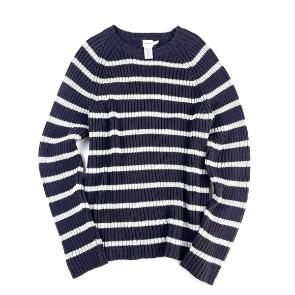 Calvin Klein Vintage 1990's Striped Crewneck Sweater - Picture 1 of 4